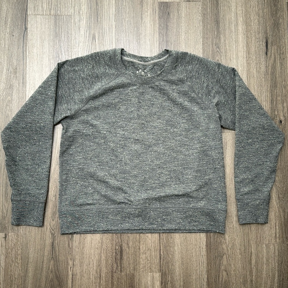 A.P.C. x Outdoor Voice running sweatshirt